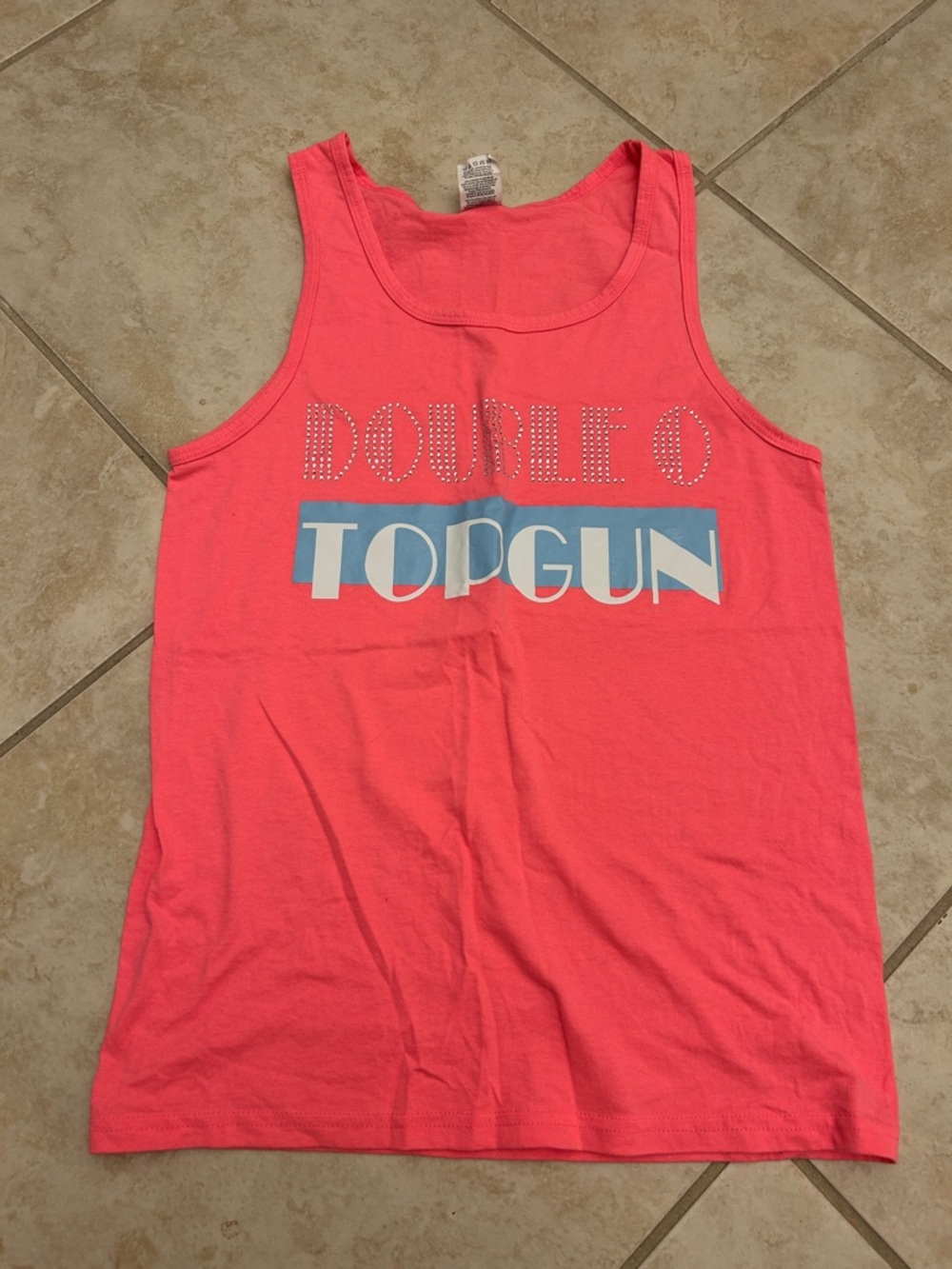 TG DoubleO Bling & Graphic Tank